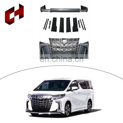 Ch Fast Shipping Factories Grille Side Skirts Headlights Whole Bodykit For Toyota Alphard 15 upgrade to 18 Modellista Model