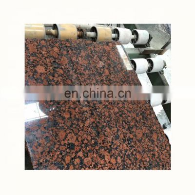 Polished Baltic red granite slabs  240x120
