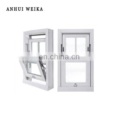 Single hung sliding window aluminum frame double glazed double hung windows