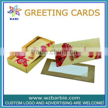 Paper handmade laser cut xmas cards