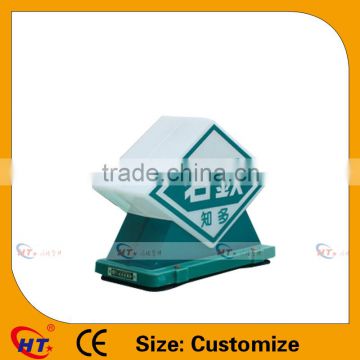 Hot sell PP plastic taxi top sign