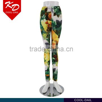 wholesale high quality women's printed leggings running jogging friendly