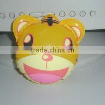 2016 new design high quality pvc inflatable small tiger inflatable toy