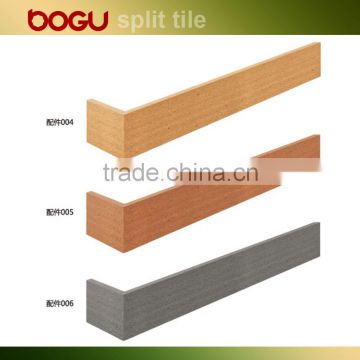 split wall tile corners match the 60x240mm