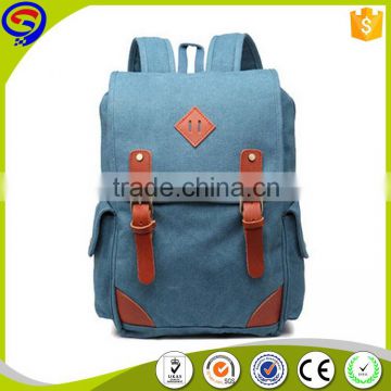 Welcome Wholesales high grade promotional cotton canvas school bag
