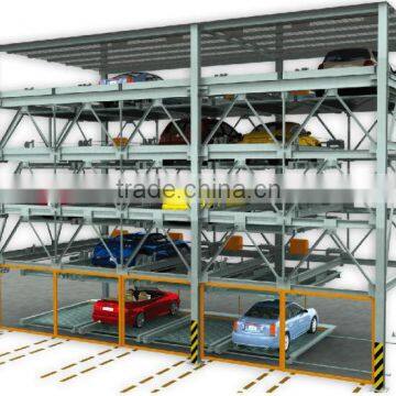 Mechanical automated urban car parking system