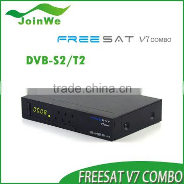 2016 Hot Selling New Model Open Box Amiko Support S2+t2 Free To Air Freest V7 Combo With Multi Cas Internet Sharing Iptv