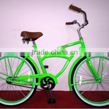 26" men green beach cycle/bicycle/bike