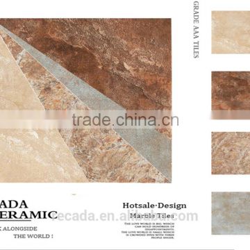 Rustic matt finish carpet art tile china factory (D60042)