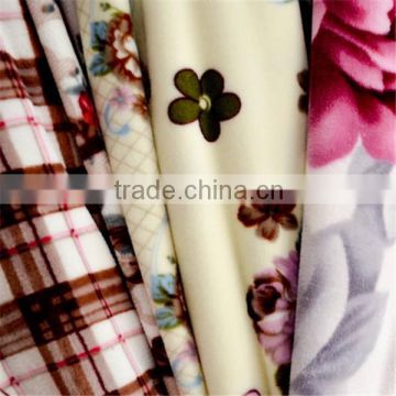 100% Cotton Material and Printed Pattern flannel fabric