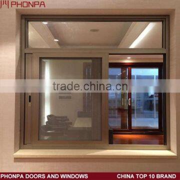 2016 latest design aluminum window,best quality aluminum frame sliding window supplier