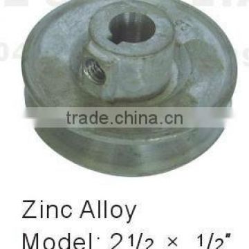 Zinc pulley