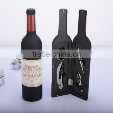 silicone rubber wine bottle stopper.Wine opener set with 4pcs wine stopper ,the pourer ,hippocampal knife ,wine ring