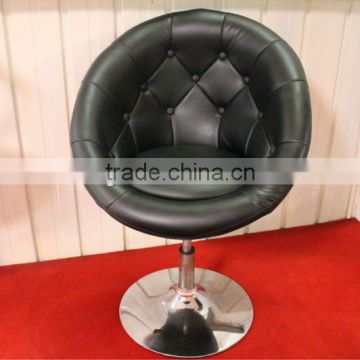 comportable PU leather swivel commercial bar chair
