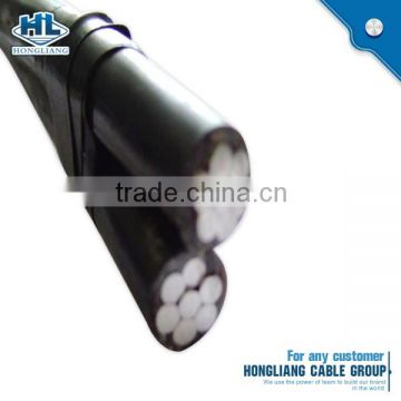 0.6/1kv xlpe insulated overhead messenger cable abc cable with SANS1418 ASTM BS ICEA
