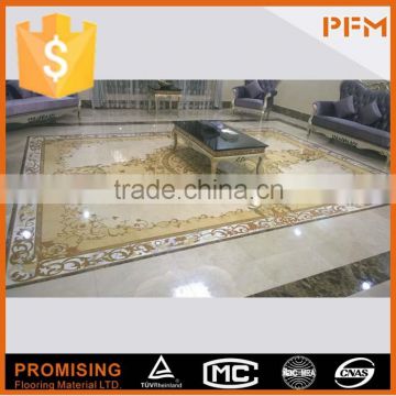 PFM natural customized flooring marble medallion
