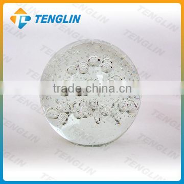 Hot sale glass ball paperweight for decoration