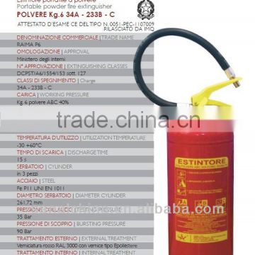 Fire Extinguisher Brands with EN3 Estintore
