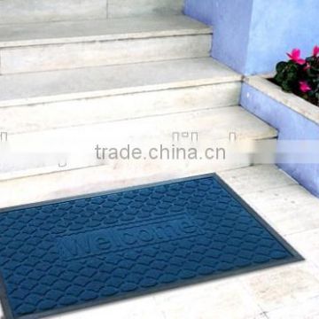 Entrance recycled needle punch door mat antislip floor mat