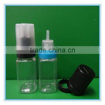 E liquid/e juice bottle, square shape bottles with childproof cap for e liquids/ejuice oil 30ml