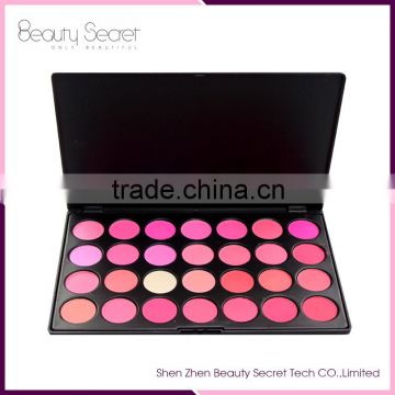 wholesale 28 color cosmetic blush makeup blusher palette
