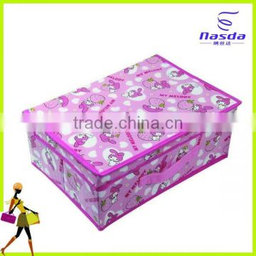 non woven foldable storage box/fabric storage box