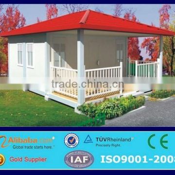 high quality ISO certified steel structure prefab garden house