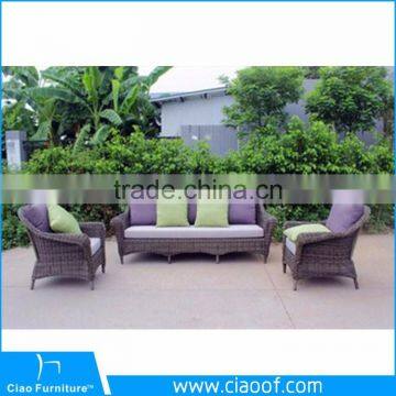 Hot sale leisure outdoor furniture rattan sofa