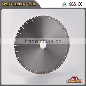 Professional manufacturer V-Groove diamond cutting disc 6 1/2 circular saw blade