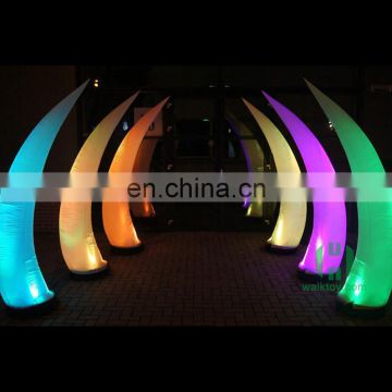 HI good selling led commercialHI cheap used inflatable bouncers for sale column for outdoor advertising