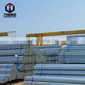 Astm A53 Schedule 20 Dipped HDG Round Steel Galvanized 150mm Diameter GI Pipe