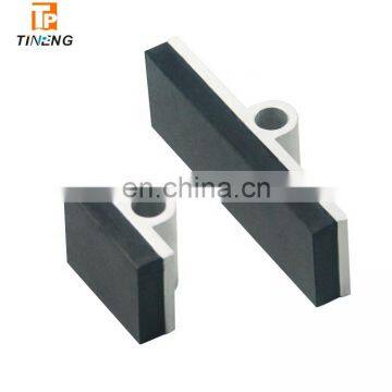 Rubber slider for Pendulum skid resistance and friction tester spare parts