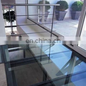 safety tempered toughten laminated glass floor with AN/NZS 2208:1996, BS6206, EN12150
