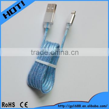 Mobile Phone USB Type reversible USB to 8pin cable 1m