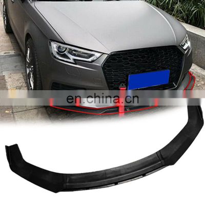 universal car front bumper lip for volkswagen Audi porsche 911 MK6 golf 7 gti 7.5 a4 B7 b8 B9 b6 A5 A6 A3 RS5 RS4 RS3 RS6 RS7