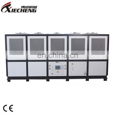 Plastic Extruder Air Chiller 300 kw Commercial Air Cooled Water Chiller