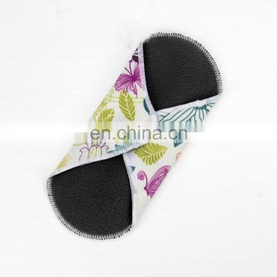 Women's Sanitary Napkins Recycled and comfortable Bamboo Carbon Cloth Reusable Washable Menstrual Pad