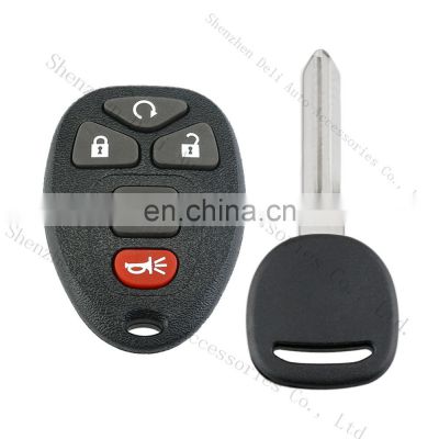 Keyless Entry 5 Buttons 315Mhz KOBGT04A Car Remote Key with Ignition Key For Chevrolet Malibu Cobalt G5 LaCrosse Auto Key