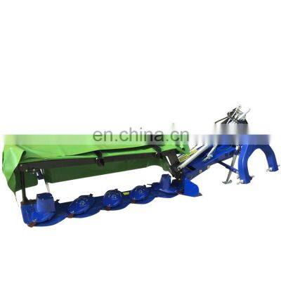 High Efficiency hay mower 5 disc rotatory mower forestry disc mulcher animal silage chaff cutter disc mower for sale