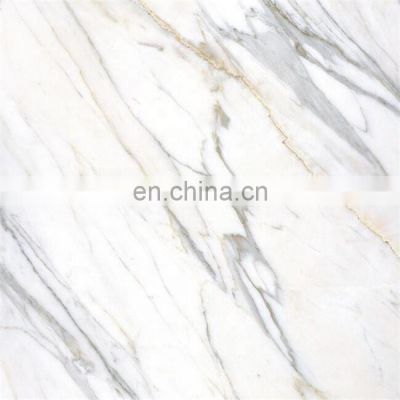 cheap price calcutta marble tile, white marble