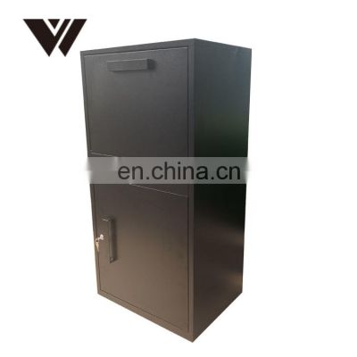 outdoor wall mounted or standing parcel box metal parcel delivery drop box