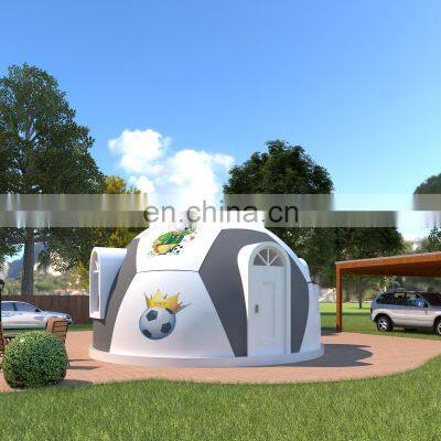 Fast Build Graphene Eps Prefab House Anti Hurricane And Earthquake Cartoon Painted Scenic Spot Homestay