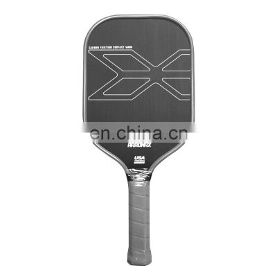 New Design High Friction Carbon Surface Thermoformed Pickleball Paddle With Cushion Comfort Grip Pickleball Paddle