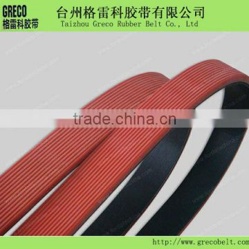New type of blue pulley v belt and ribbed belt 5PK1040