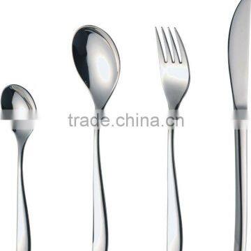 fasion and stable stainless steel spoon, fork,knife flatware, cuttery