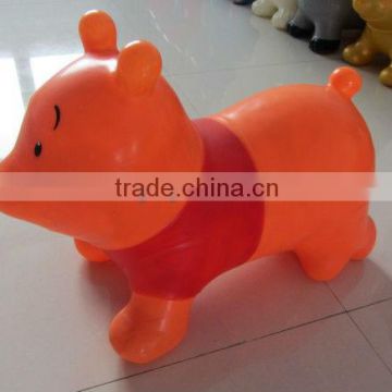 PVC inflatable animal/hopper animal ball/kid toy balls
