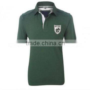 Fashionable Polo Shirt in Unique Collar Style