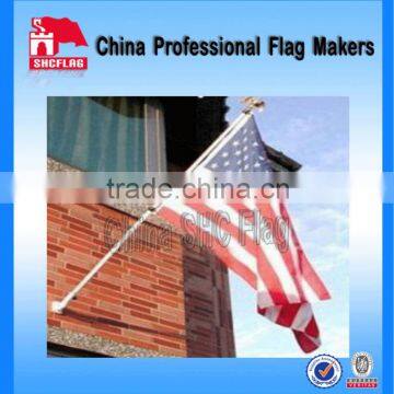 Polyester logo printing banner wall hanging flag banner