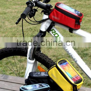 bicycle accessory bike frame bag for ROSWHEEL 12496 cell phone bags