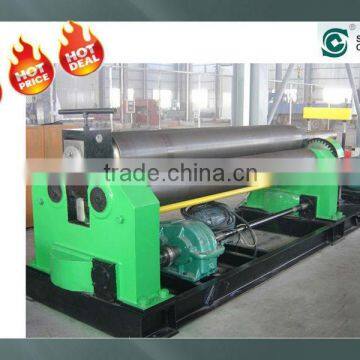 China manufactruer W11 three roller symmeterical roll forming machine plate rolling machine W11-50*2000